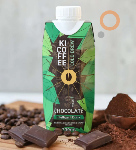 Linha de bebidas a base de café e cacau +TCM de óleo de côco, com zero açúcar…